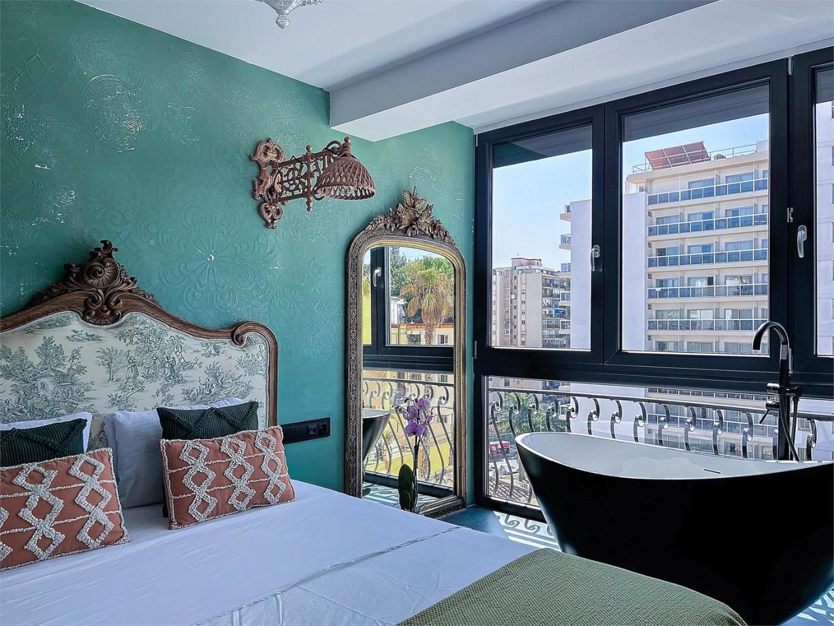 托雷莫利诺斯Alhambra Deco Homtels公寓 外观 照片