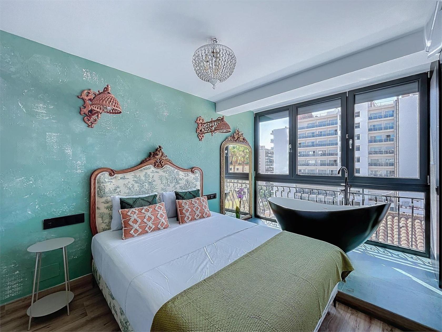 托雷莫利诺斯Alhambra Deco Homtels公寓 外观 照片