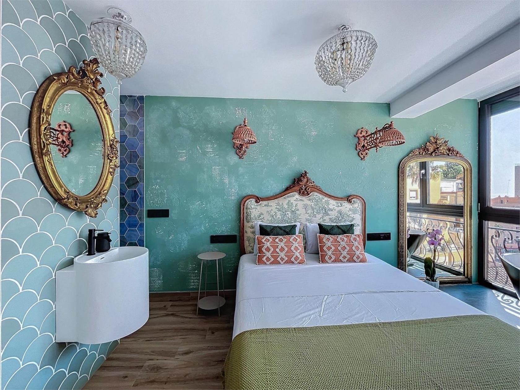 托雷莫利诺斯Alhambra Deco Homtels公寓 外观 照片