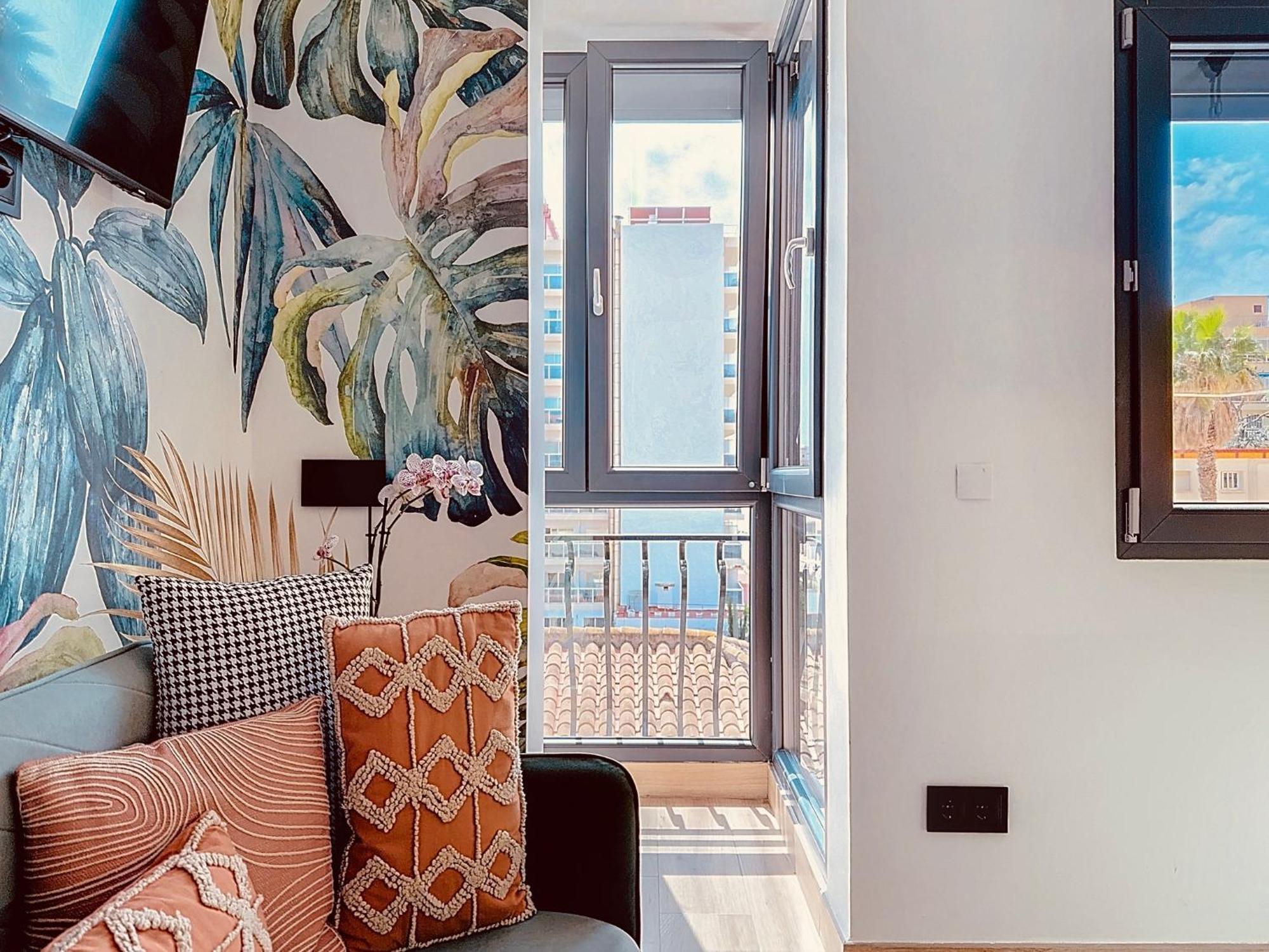 托雷莫利诺斯Alhambra Deco Homtels公寓 外观 照片