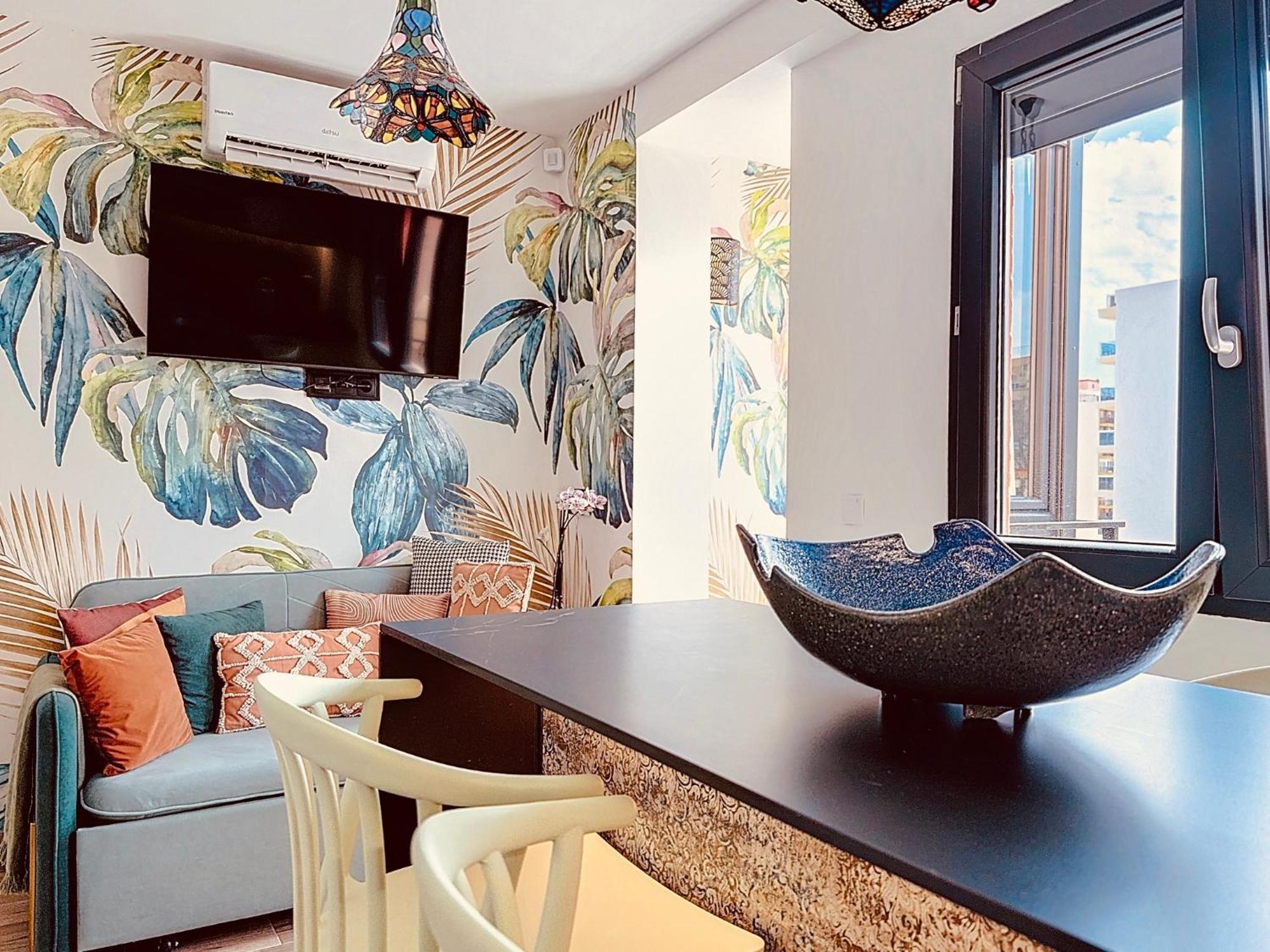 托雷莫利诺斯Alhambra Deco Homtels公寓 外观 照片