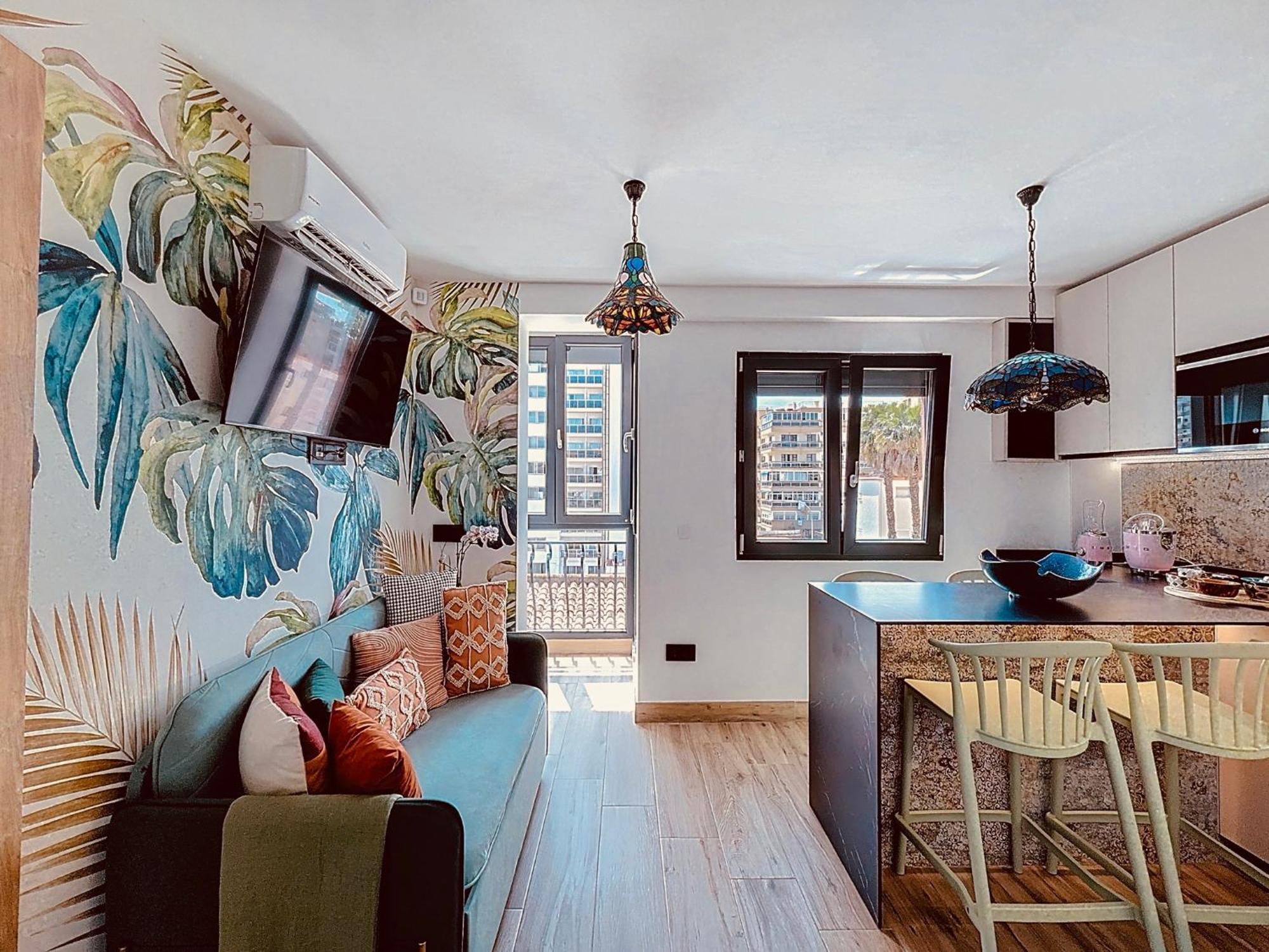 托雷莫利诺斯Alhambra Deco Homtels公寓 外观 照片